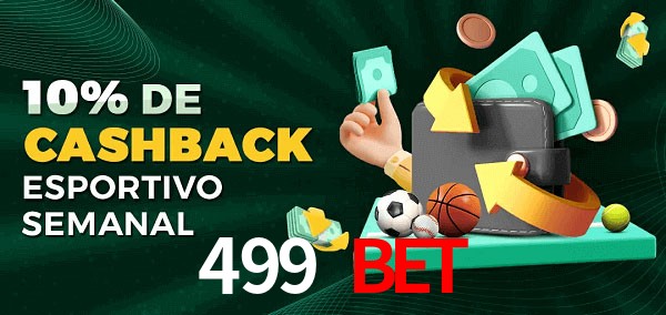 10% de bônus de cashback na 499 bet