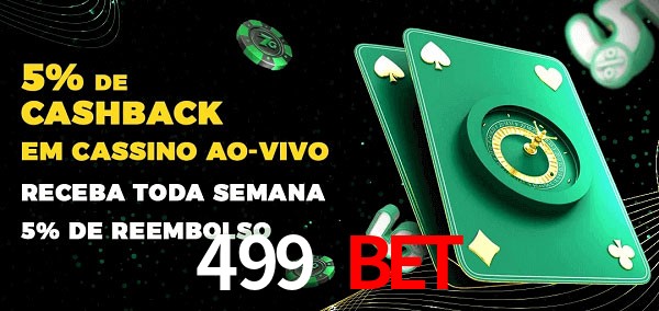 Promoções do cassino ao Vivo 499 bet